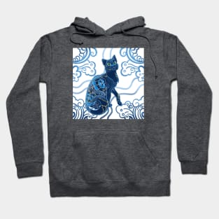 Kintsugi Kitty Hoodie